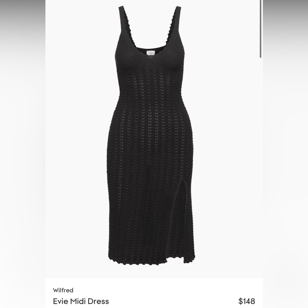 Aritzia Wilfred Evie Midi Dress